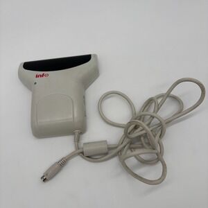 Vintage Info SE 400 Hand Scanner Module Compact White Rare‎